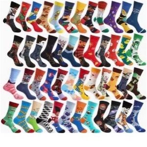 Colorful Socks Collection/ One Pair Randomly Selected